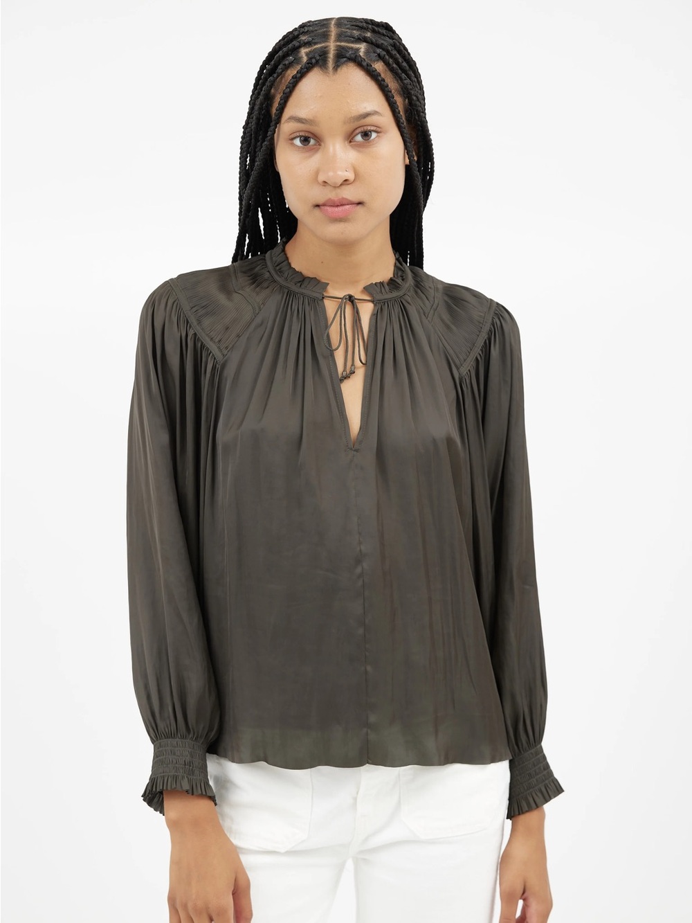 Ulla Johnson Olive Women's Top